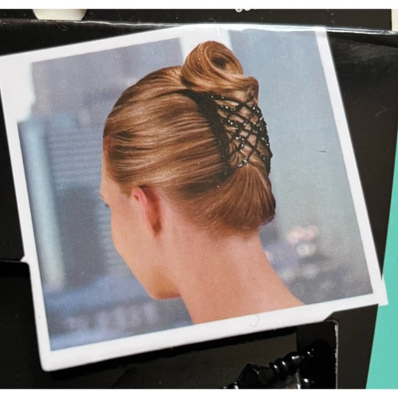 NEW - Scunci Upzing Medium Beaded Double Comb Hair Styler Accessory. - Picture 4 of 5